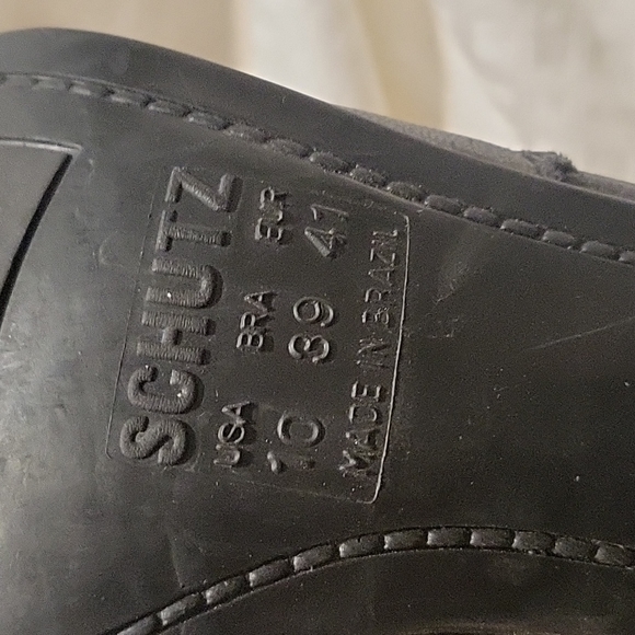 Shutz Black Booties Sz 10 - Picture 15 of 15